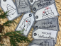 Preview: Weihnachtliche Geschenkeanhänger - ITH-Stickdatei